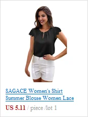 SAGACE, женская блузка, женская, 5xl,, летняя, короткий рукав, свободная, на пуговицах, с принтом, шифон, топ, блузка, рубашка, Повседневная блузка, Новая мода