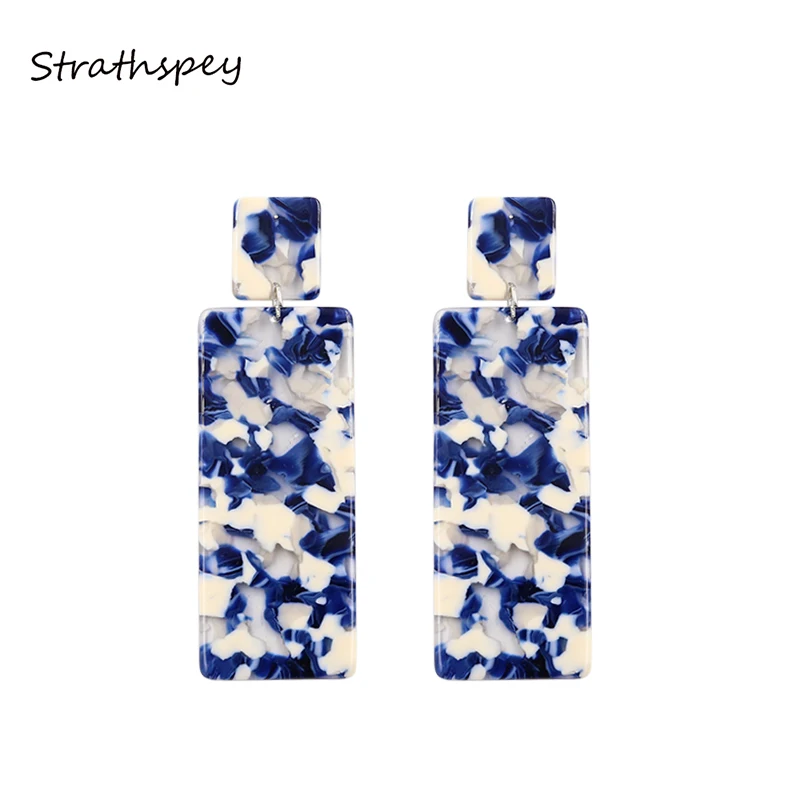 STRATHSPEY богемные висячие серьги черепаховой черепахи для женщин новый дизайн