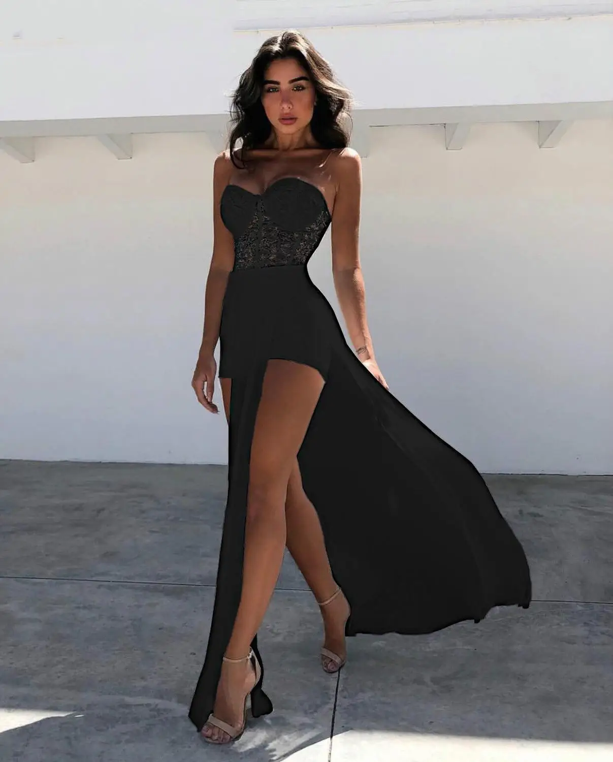 Женское летнее платье 2019 Новое кружевное с вышивкой | Женская одежда