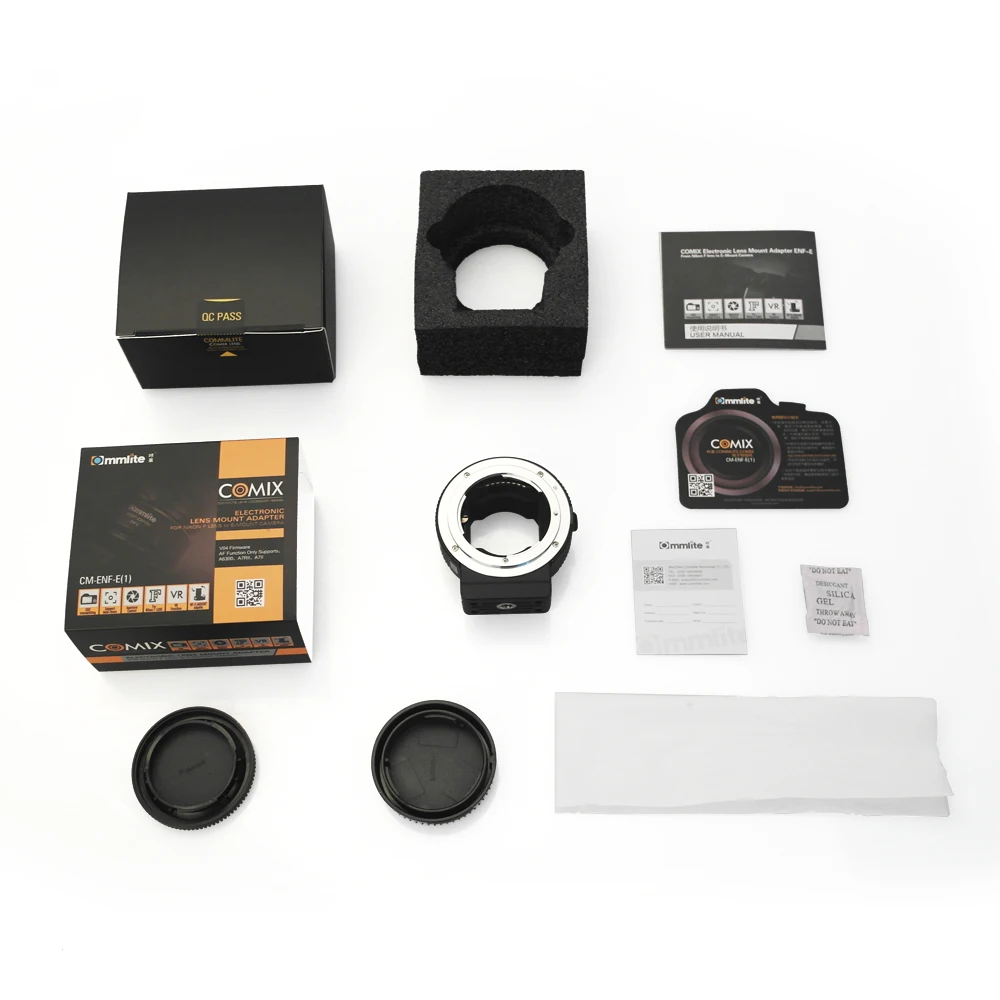 Электронный адаптер объектива для Nikon F камеры Sony E Mount с поддержкой AF передачи EXIF