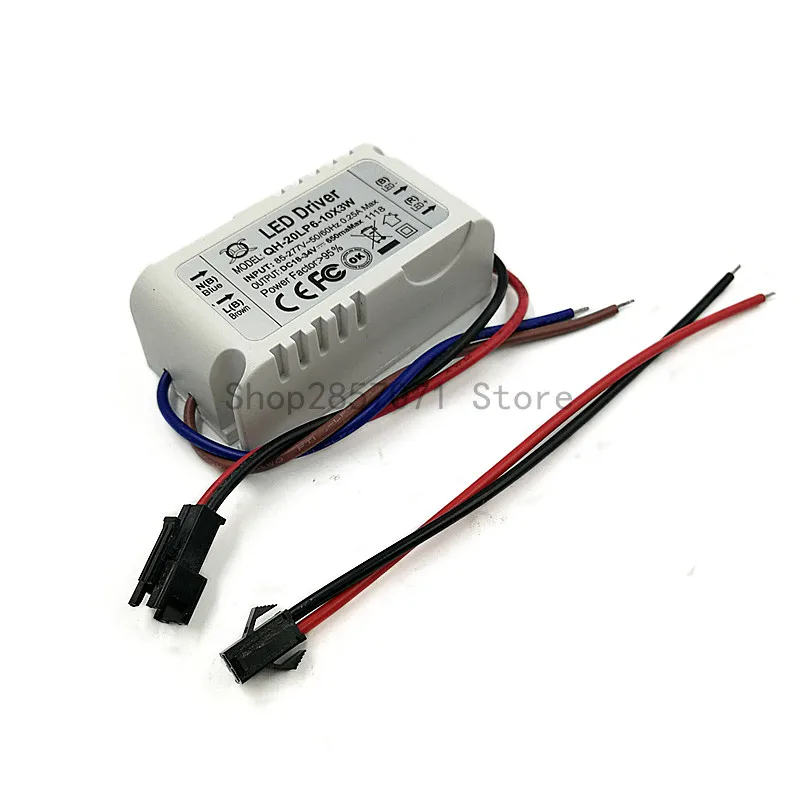 Светодиодные лампы полного спектра для выращивания растений 10 шт. 3 Вт 400нм ~ 840нм 6