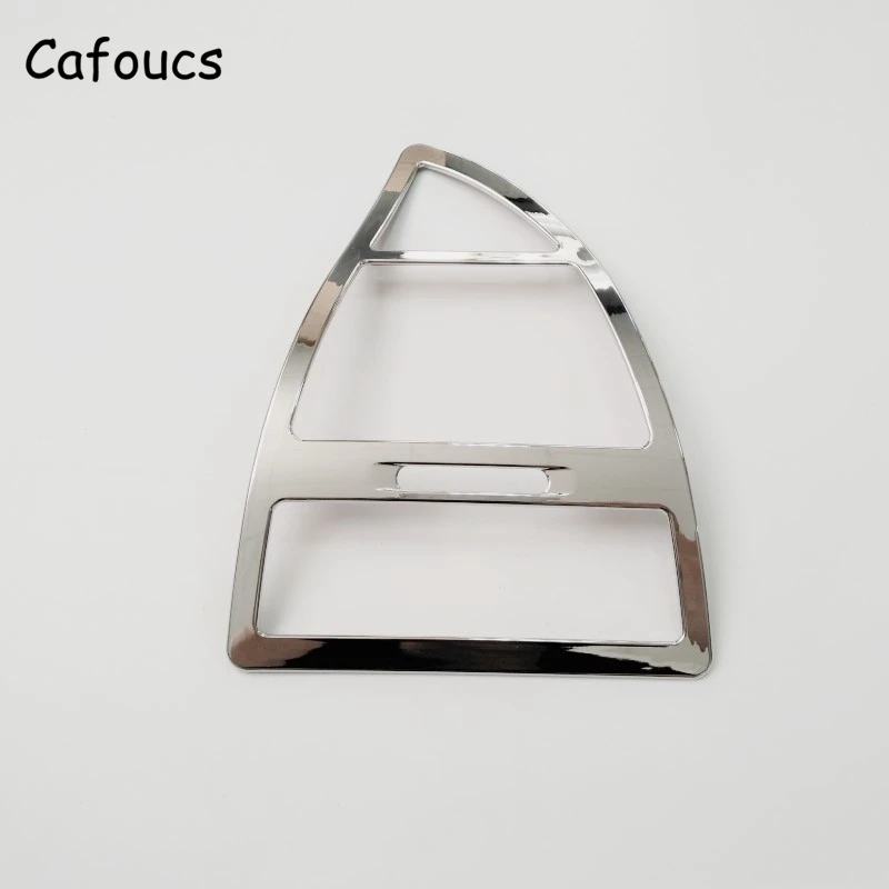 Cafoucs для Citroen C4 хромированная рамка на выход для C-Quatre 2008- декоративная крышка кондиционера