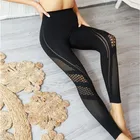 Женские спортивные Леггинсы, спортивная одежда, эластичные леггинсы для фитнеса, бесшовные компрессионные штаны с высокой талией для контроля живота