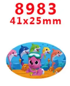 8983 30 шт. с героями мультфильмов плоское украшение из смолы PR 8954 - Цвет: 8983