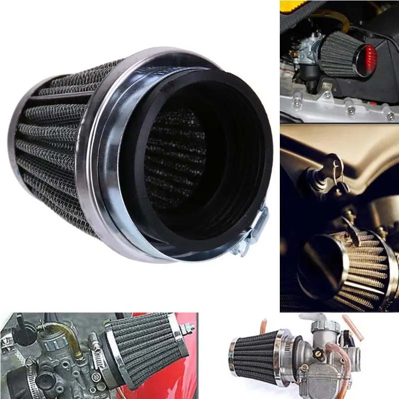 54 мм 2-слойный стальной сетчатый фильтр Марля мотоциклетный зажим воздушный |