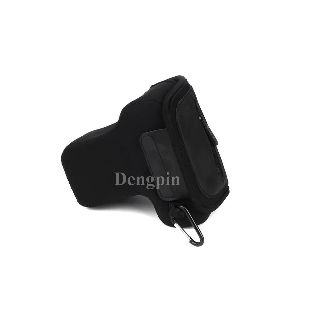 Dengpin черный неопрен мягкий Камера чехол сумка для Canon SX60HS EOS 550D 450D 500D 100D 1200D 700D 650D 600D