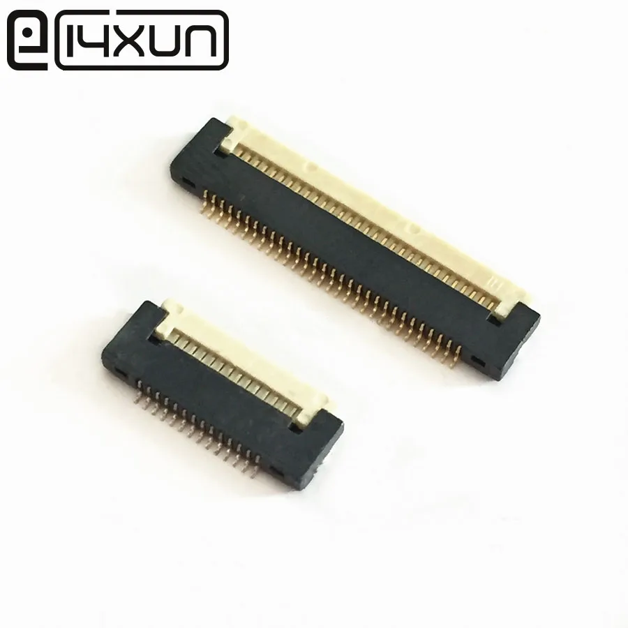 2 шт./лот FPC FFC плоский кабельный разъем 0 5 мм шаг 50/55/60Pin SMD/SMD H = 1 для ЖК