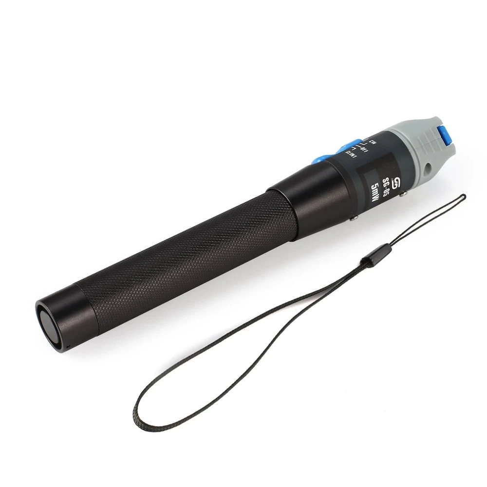 Портативный 5 МВт Волоконно оптический тестовый ручка красный источник света Тип