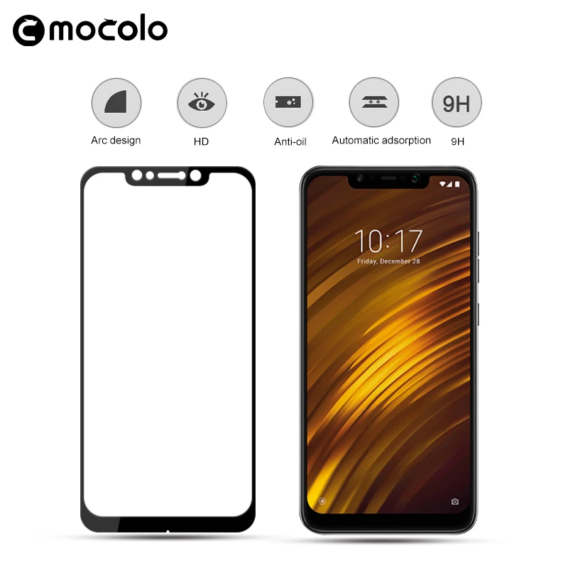 Mocolo олеофобное покрытие 2.5D 9 H полное закаленное Стекло пленку защитное стекло на