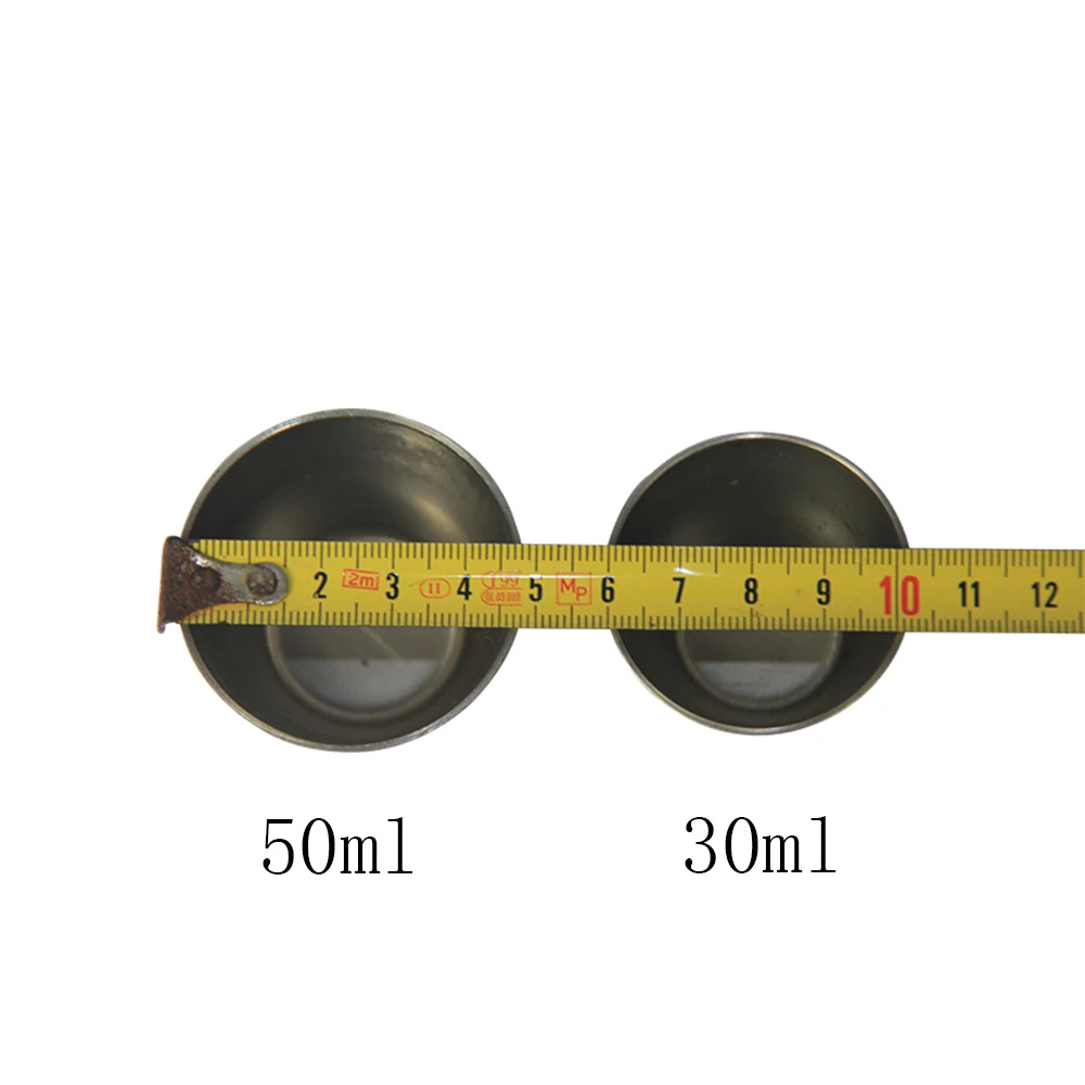 

1pcs 30ml 50ml Laboratory Nickel Crucible With Lid Cover Thermostability Lab S