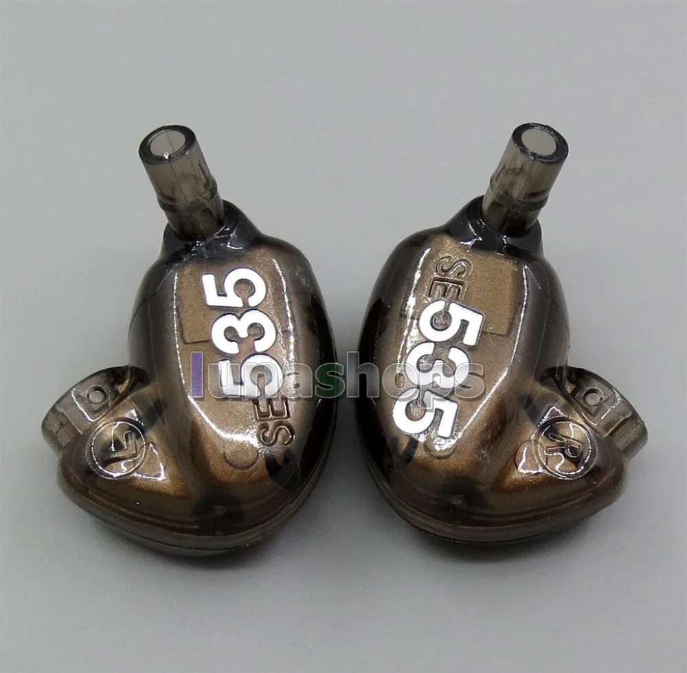 LN004671 запасные части корпус оболочки Корка Для Shure SE535 звукоизоляция шума наушники серый