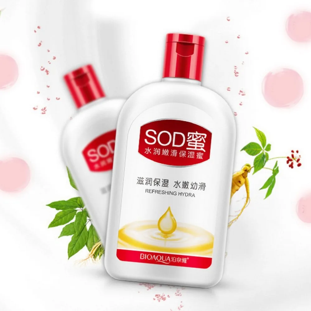 Освежающий увлажняющий лосьон для тела SOD Honey шеи колена ног отбеливающий уход за