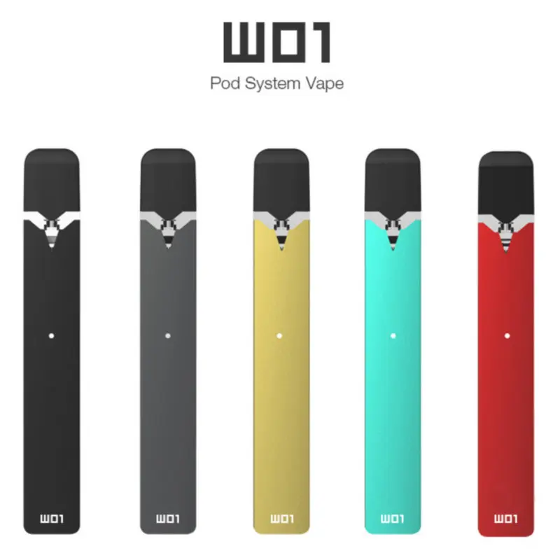 Новейший оригинальный OVNS W01 Pod Vape Kit светодиодный индикатор мощности система