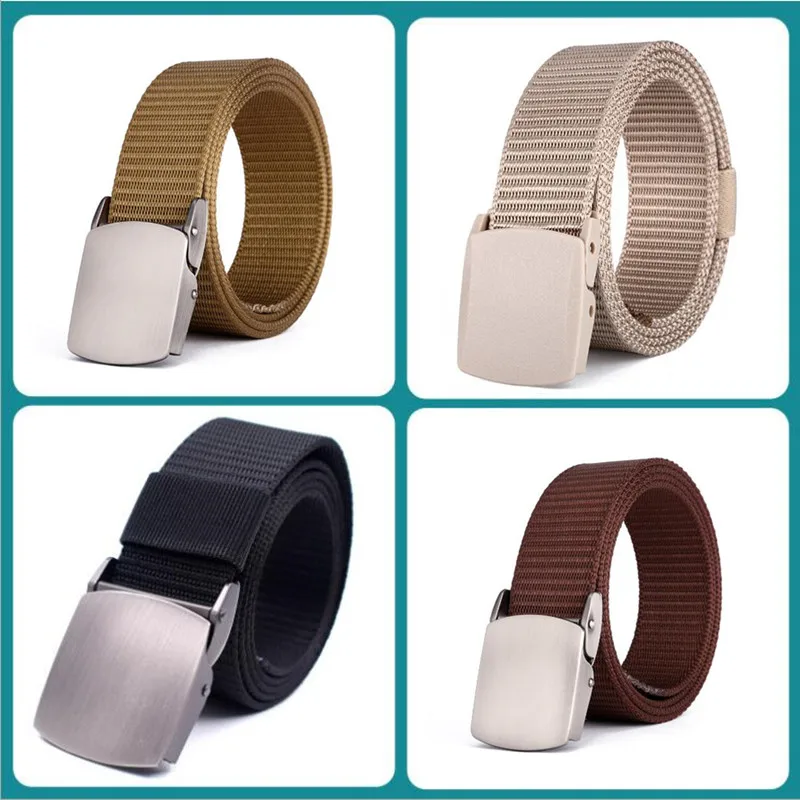 

men women Tactical belt Nylon Military Waist belt with Metal buckle Adjustable Heavy Duty Training Waist belts Hunting luxury