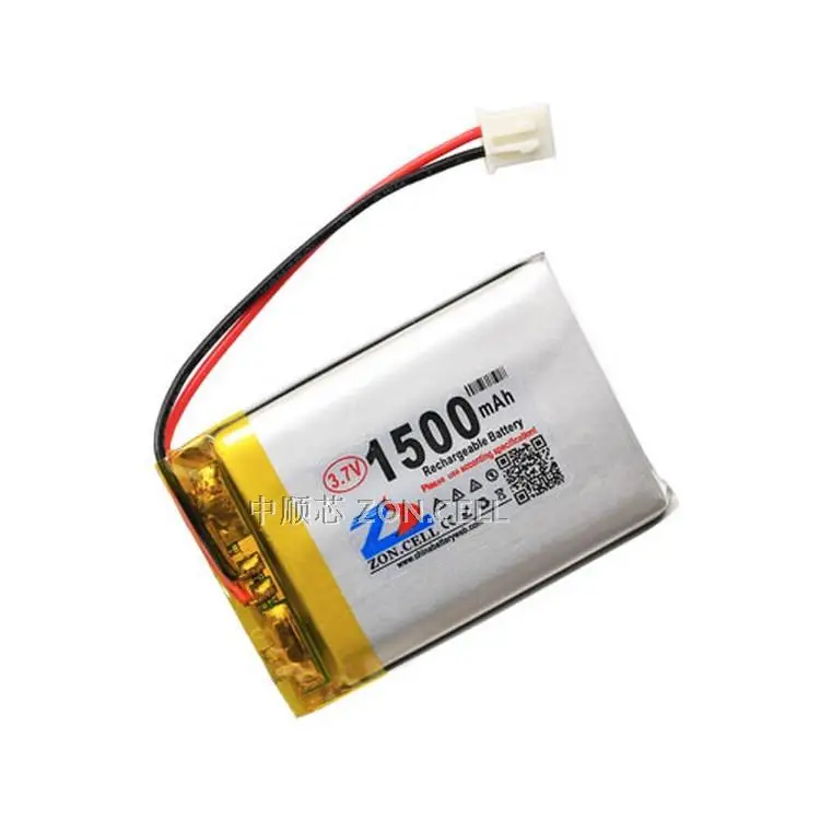 Доставка в 1500mAh 3 7 V литий полимерный аккумулятор 453580 домашнего интерьера 443481