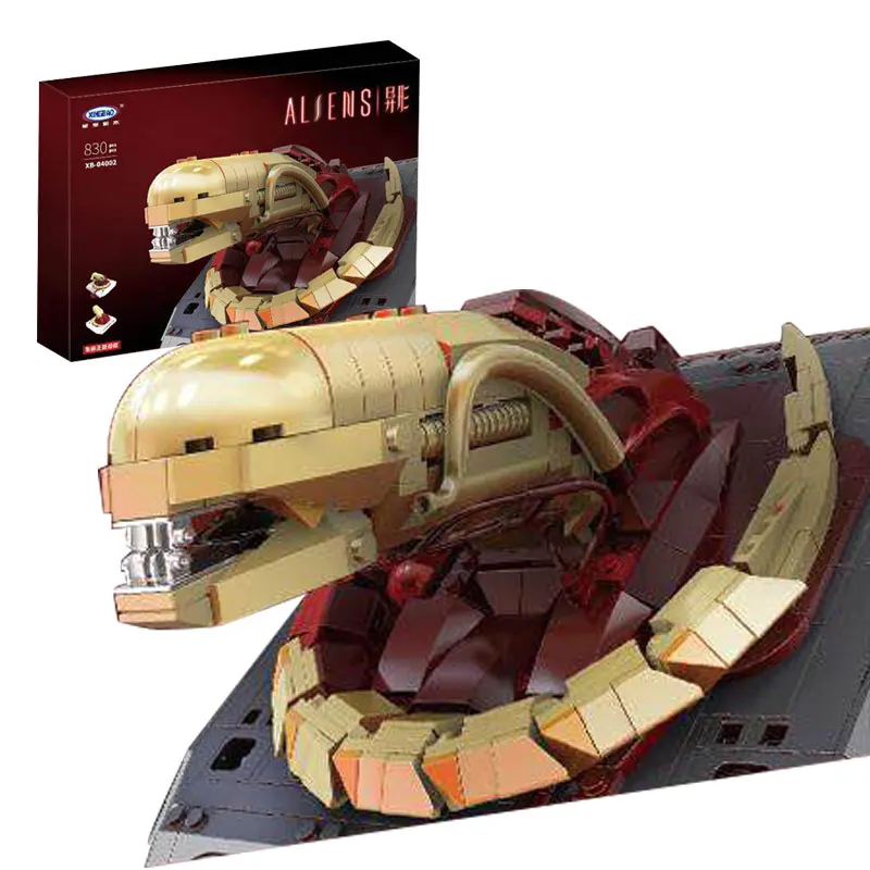 XINGBAO 04002 830 шт подлинные креативные MOC серии инопланетянин набор образовательных строительных блоков Кирпичи игрушки модель