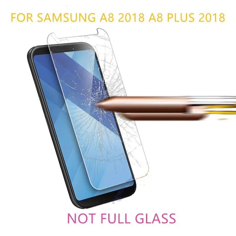 Закаленное стекло для Samsung Galaxy A8 2018 A530 защита экрана 9H 2.5D защитная пленка телефона