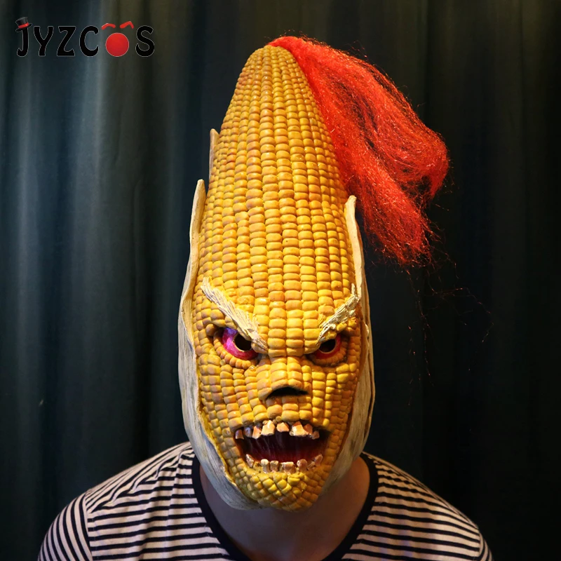 JYZCOS взрослая фотомаска на все лицо латексный шлем страшный маскарадный костюм