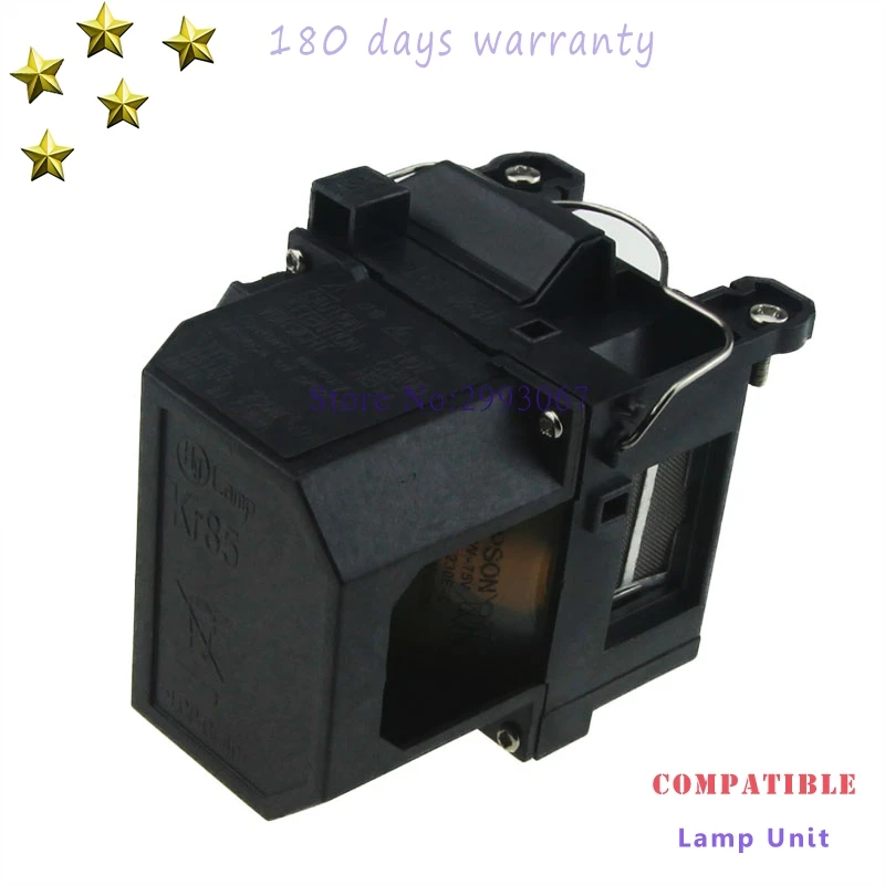 ELPL57 V13H010L57 Замена лампы проектора с клеткой для Epson EB-440W EB-450W EB-450Wi EB-455Wi EB-460