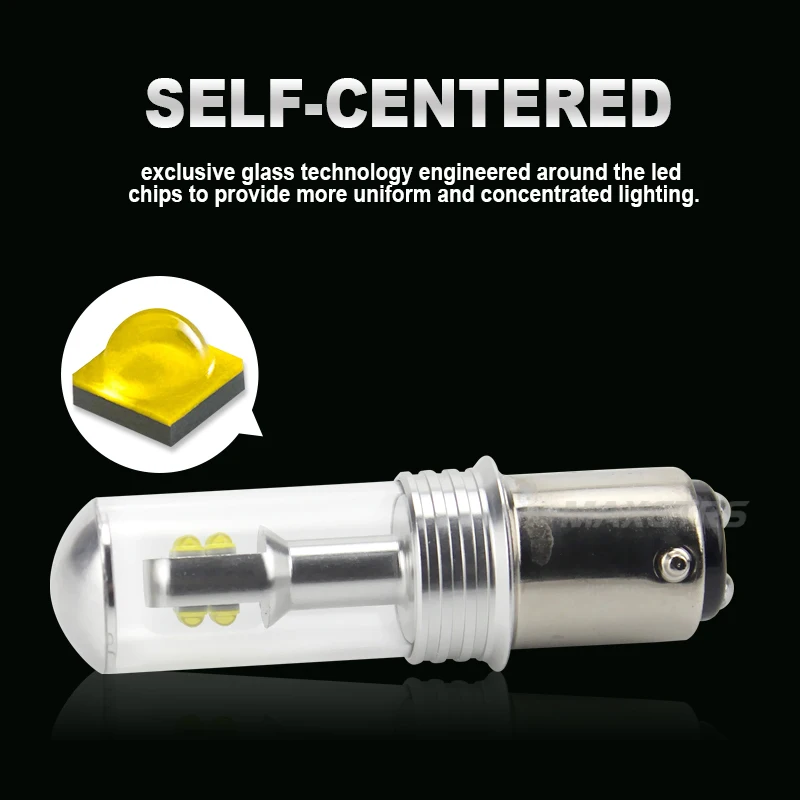 2x S25 1157 P21/5 Вт 18 Вт BAY15D CREE светодиодный светильник с чипом, лампа заднего хода для автомобиля, запасной тормозной светильник, сигнальный светильник для парковки, Белый/янтарный/красный