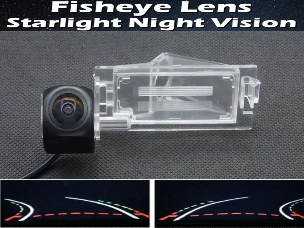 

Trajectory Tracks 1080P Fisheye Car Rear view Camera for Dodge Caliber 2007 2008 2009 2010 2011 2012 Car Reverse Camera