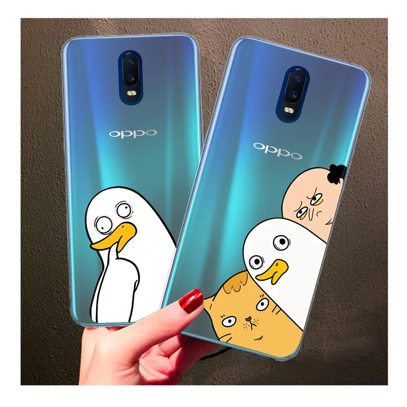 Милый ТПУ чехол CinkeyPro для OPPO F9 F7 F5 R17 Pro RX17 R15 R11 R11s R9 R9s Plus мягкий прозрачный