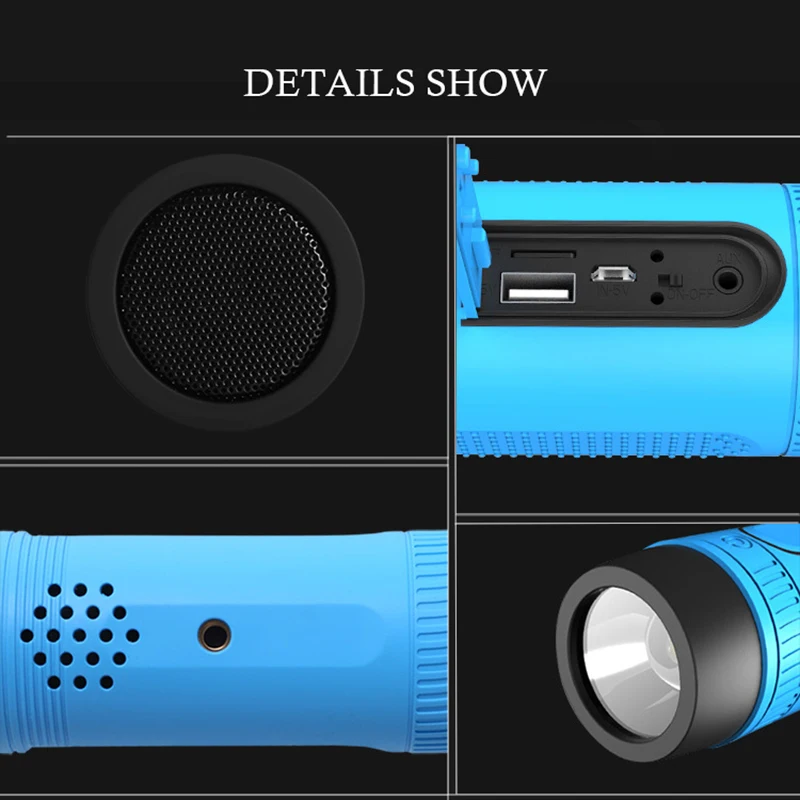 S1 водонепроницаемый беспроводной Bluetooth динамик пассивный Открытый