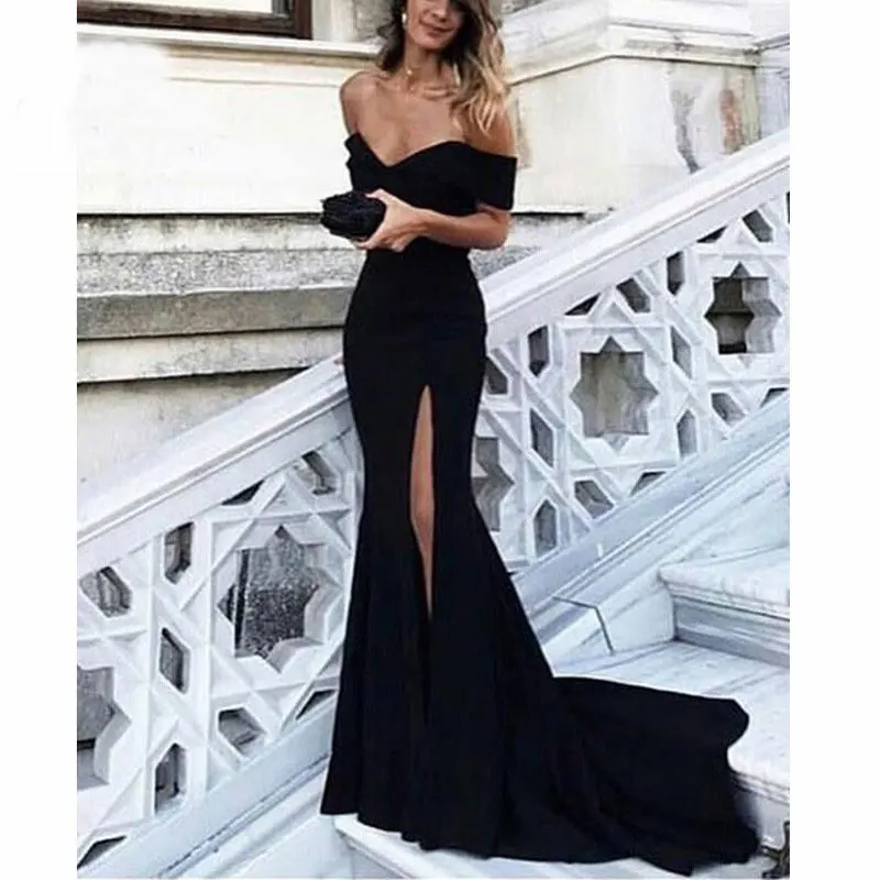 Новое поступление вечернее платье vestido de noiva sereia Выходные туфли на выпускной вечерние robe de soiree бальное платье русалки платья с цветками с боковыми стрейч атласа