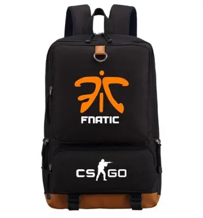 Высокое качество Virtus. pro Team Fnatic DOTA 2 CS CSGO светящийся подростковый рюкзак с принтом Студенческая сумка для ноутбука Mochila Feminina
