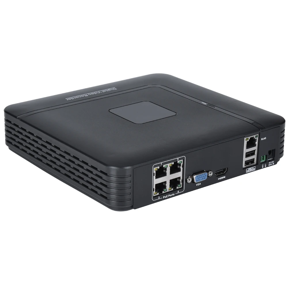 Камера видеонаблюдения Hamrolte NVR 4 канала POE 48 В вход Full HD 1080P для iee802.3af IP детектор