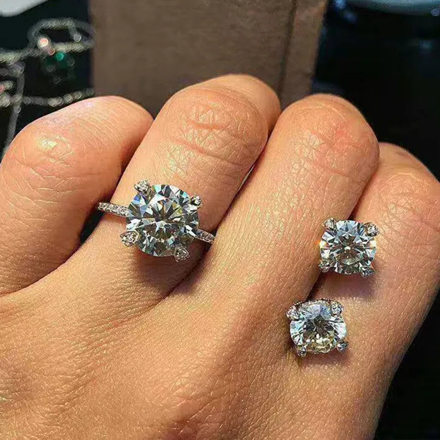 XA511 роскошные дизайнерские модные AAA кубического циркония фантазии стиль кольцо