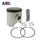 Детали двигателя мотоцикла цилиндр STD  + 100 размер отверстия 59 мм  60 мм поршни и кольца комплект для Yamaha TZM150 TZM 150