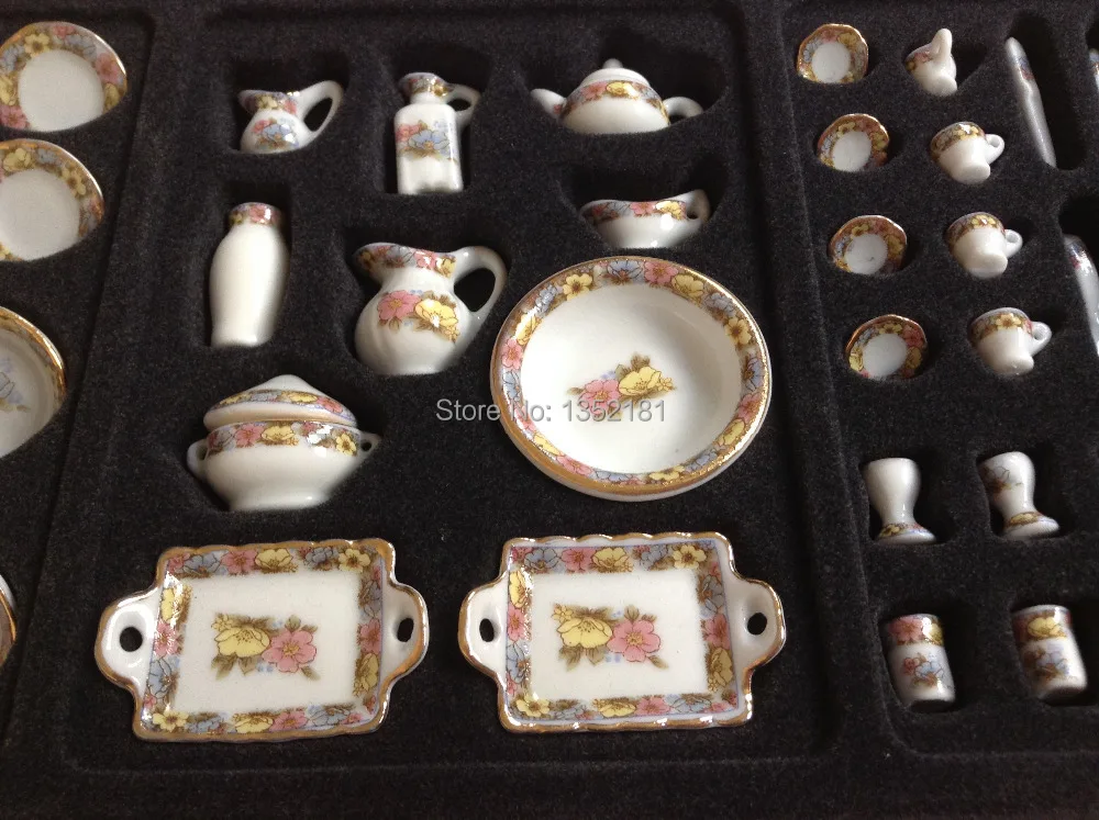 Милый миниатюрный кукольный домик в масштабе 1:12 кухонный белый фарфоровый