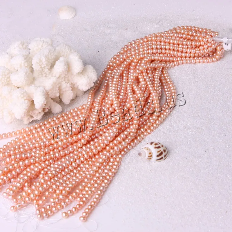 

YYW Natural Pink Purple Pearl Loose Beads Jewelry Making DIY for Necklace Bracelet Potato Freshwater Natural Pearl Beads Jewelry