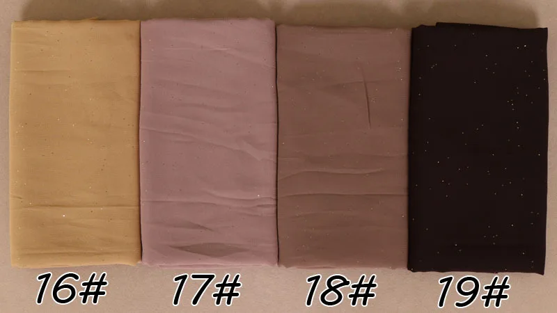 NEW women gold cotton solid color muslim head scarf shawls and wraps pashmina bandana female foulard ladies hijab stores