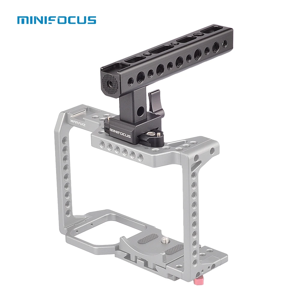Верхняя Рукоятка MINIFOCUS с монтажными точками для камеры Nikon DRSL s/видеокамеры/экшн