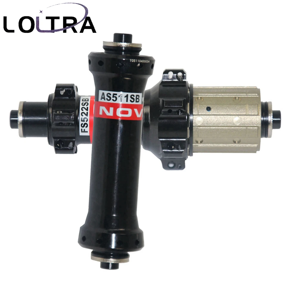 NOVATEC AS511SB FS522SB V-brake ступицы для шоссейного велосипеда сверхлегкие прямые тяговые обода BrakeBlack ступицы велосипеда 20/24 отверстия