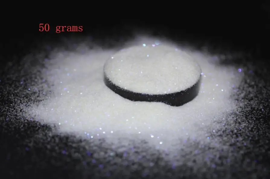 Purple Blue 50g 008 тонкий переливающийся прозрачный блеск для дизайна ногтей крафт скрапбукинга~ устойчив к растворителям - Цвет: Purple Blue 50g