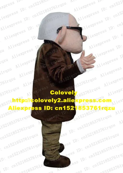 Черный костюм талисман Карла фридриксона из фильма UP The Video|costume mascot adult|cartoon adultfs |