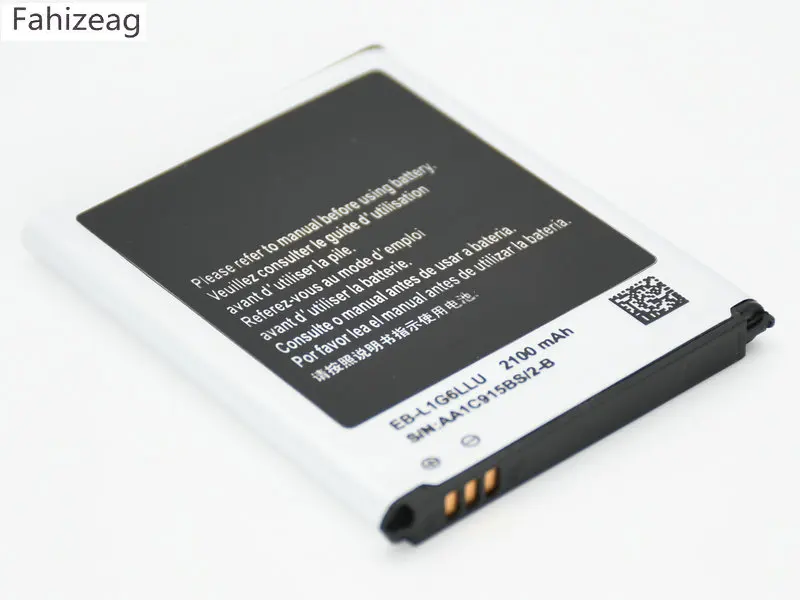 Сменный аккумулятор Fahizeag 2100 мАч для Samsung Galaxy S3 S 3 i9300 L710 i747 i535 R530|Аккумуляторы
