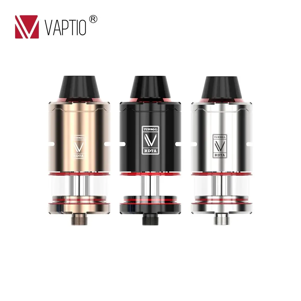 【100% оригинальный Vaptio резервуар 】супер мыс Vape бак турбо RDTA L 5 0 мл RDA & 0.5ом катушка