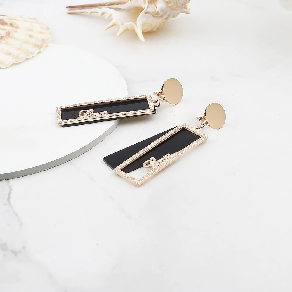 

earrings stainless steel jewelry huggies loop earrings gold geometric jewelry