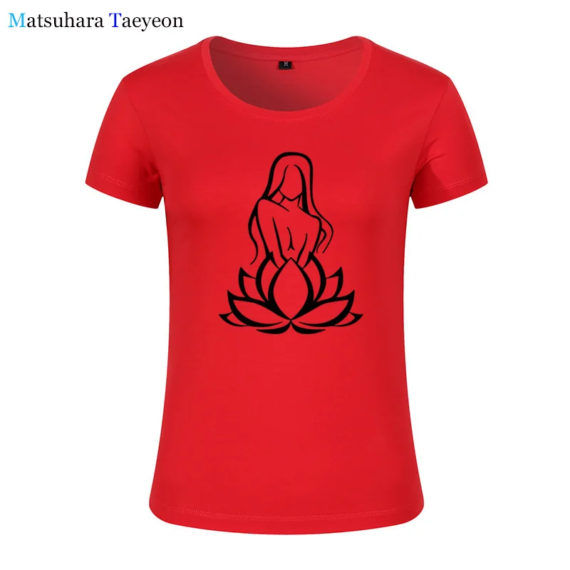 Модная женская одежда namaste рубашка с цветочным принтом для девочек футболка