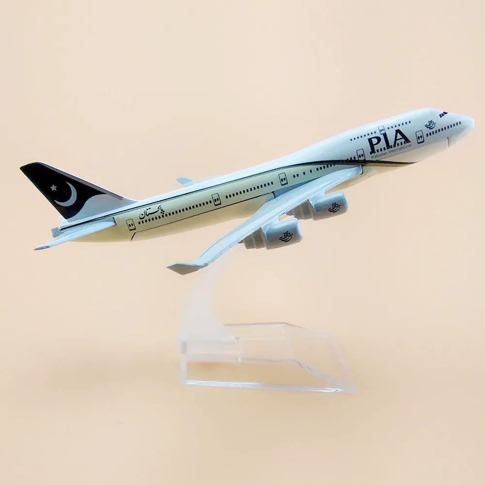 16 см сплав металла воздушный Пакистан поо B747 авиалинии Боинг 747 400 Воздушный