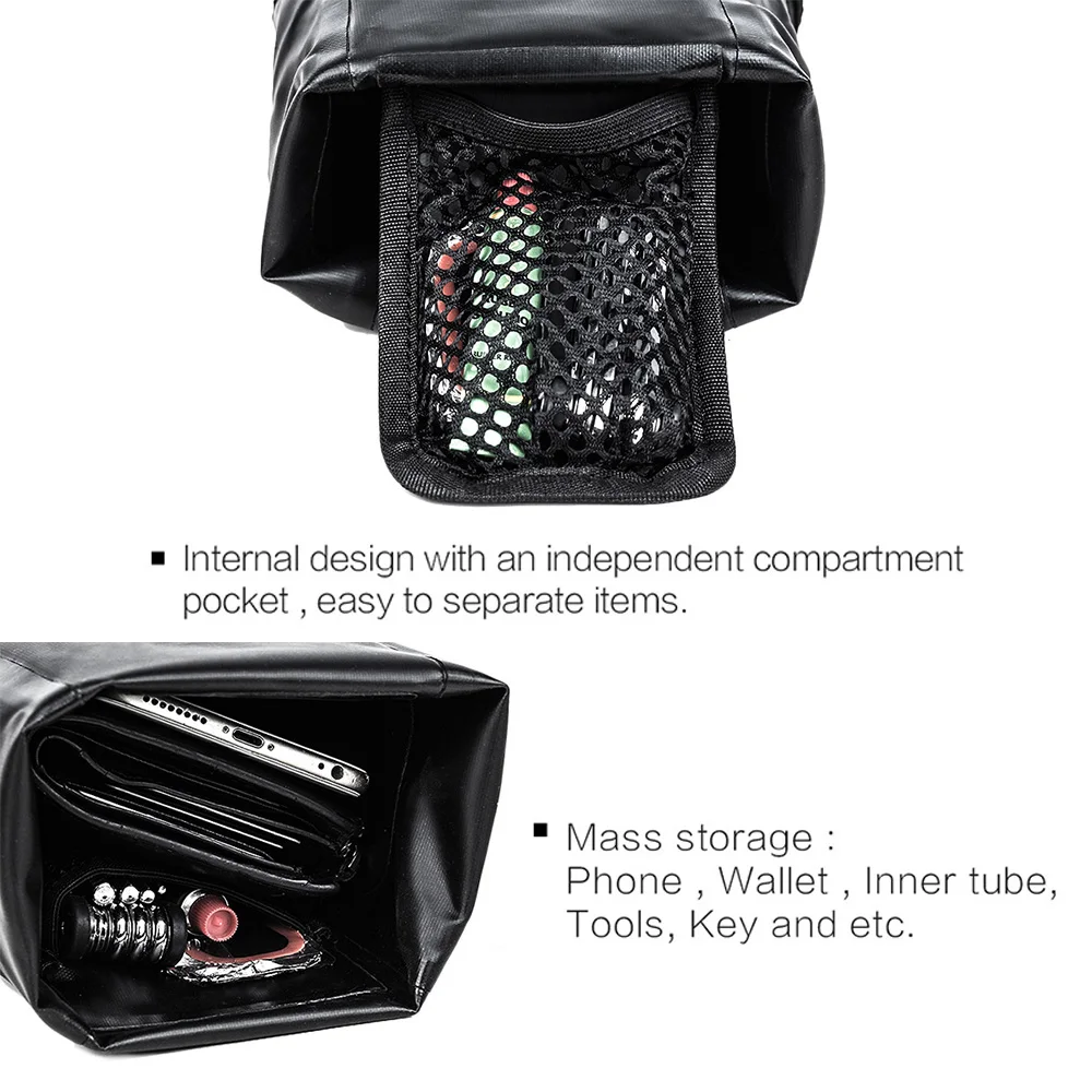 Водонепроницаемая велосипедная седельная сумка с ремнем на сиденье MTB дорожный