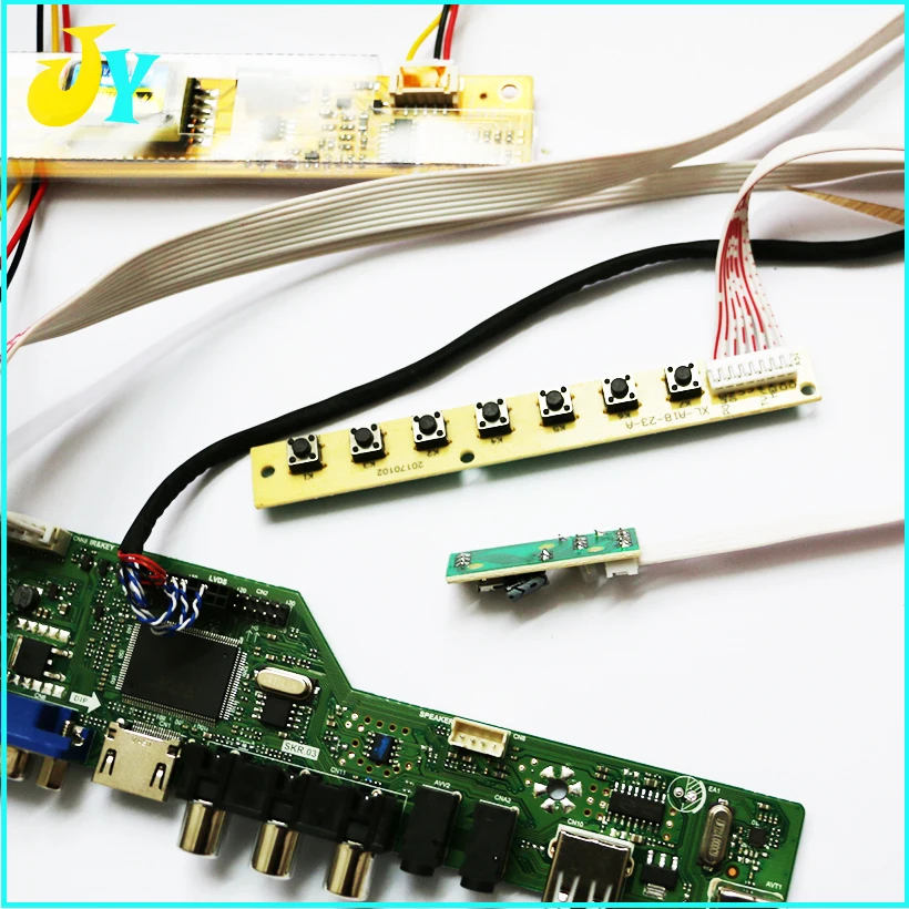 (HDMI + DVI VGA аудио) комплект платы контроллера ЖК драйвера для панели B121EW03 1280*800|kit