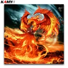 5D DIY Алмазная Картина Вышивка крестом солнце бог полный квадрат Алмазная Вышивка Феникс фантазия круглая Алмазная мозаика мультяшная птица 02