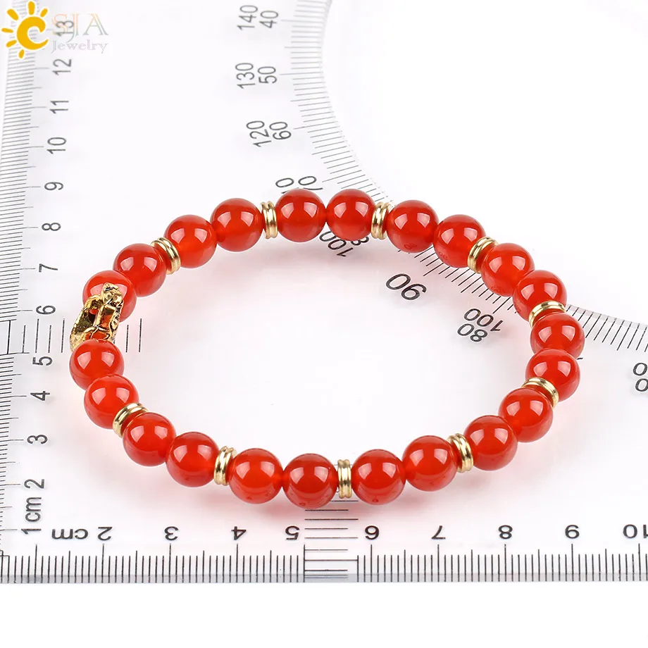 Csja бусины из натурального камня браслет монстра императорская корона Strand