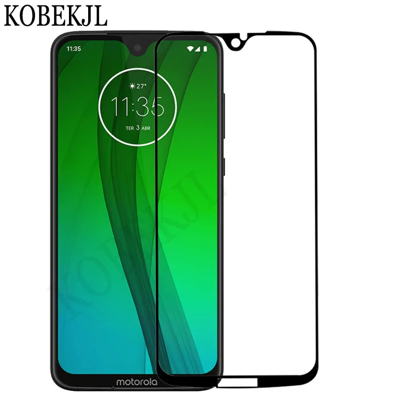 Закаленное стекло для Motorola Moto G7 Plus защита экрана полное покрытие G 7 Play Power G7Plus