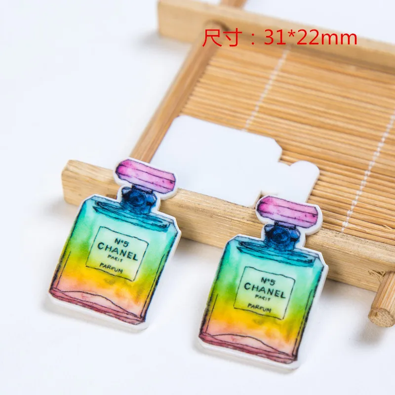 10 pcs/lot perfume flat back planar resin DIY cabochons accessories for diy mobile phone case headband hair bow | Дом и сад